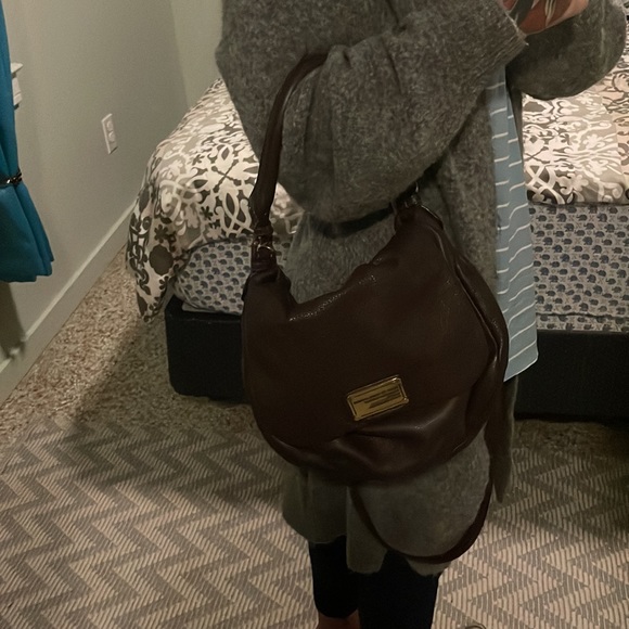 Marc by Marc Jacobs Classic Q Lil Utika Brown Leather Bag - Picture 8 of 8